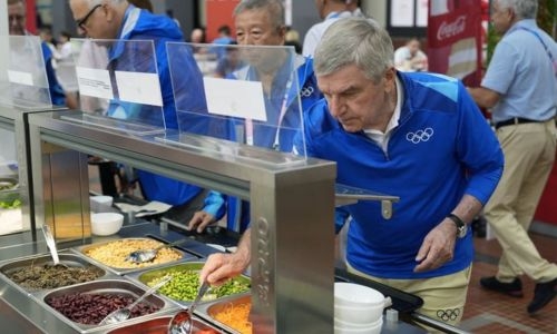 ‘Raw meat’: British team hit out at Olympic Village food ‘Raw meat’: British team hit out at Olympic Village food