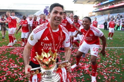 Arteta adamant English title can inspire Arsenal to Champions League glory