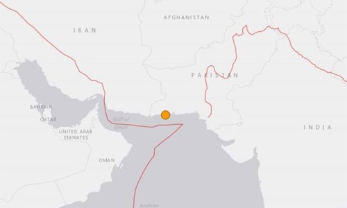 Strong 6.3 quake strikes off Pakistan coast