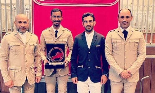 Saber Salman Finishes Second at Abu Dhabi International Show Jumping Championship