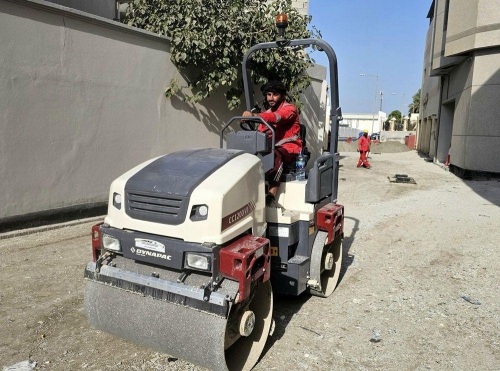 Jidhafs Road Upgrades Hit Halfway Mark
