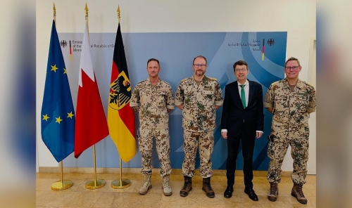 German Ambassador Honors German Forces in Bahrain