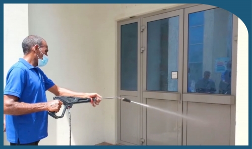 Cleaning Campaign in Public Schools Ahead of New Academic Year