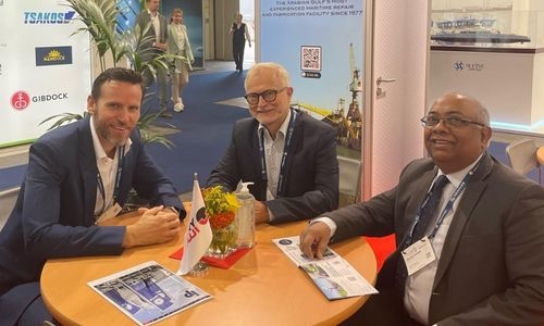 ASRY exhibits at world’s largest shipping expo