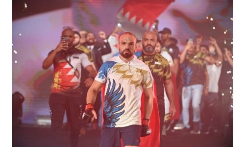 Bahraini MMA hero Hamza Kooheji begins road back to the world title with fight at BRAVE CF show in Mauritius
