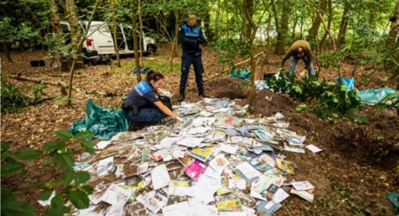 Mystery of Dutch postman’s burial of thousands of letters