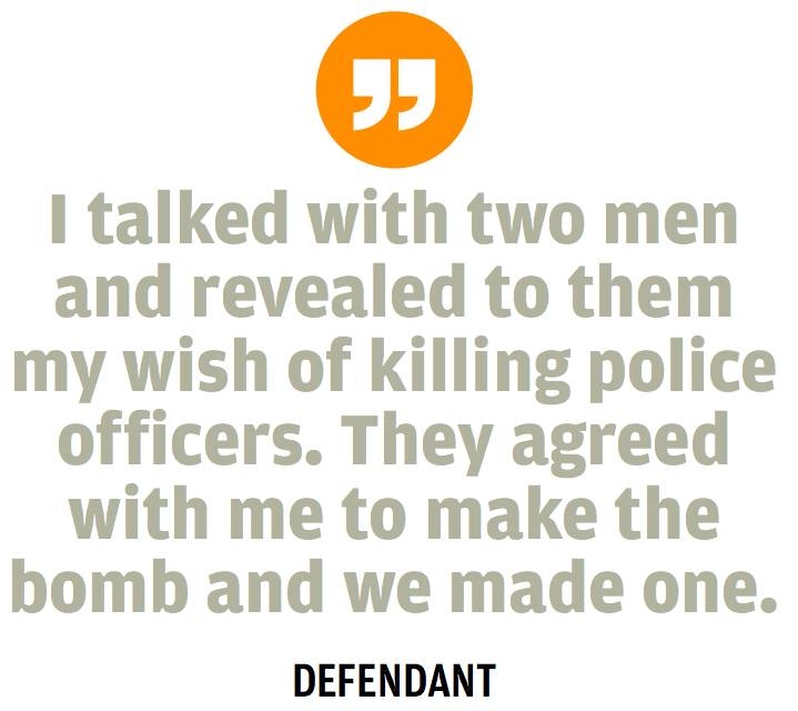 Terror convict’s sentence upheld