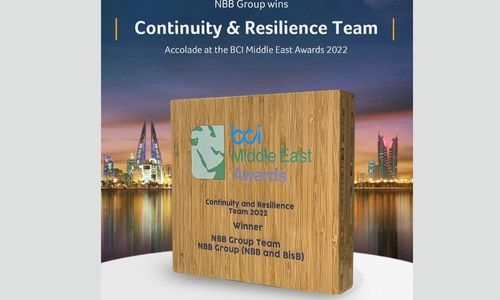 NBB Group wins BCI Continuity & Resilience Team award 