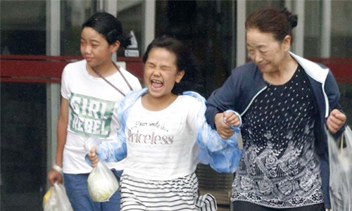Typhoon heads to n.east Japan after some damage in south