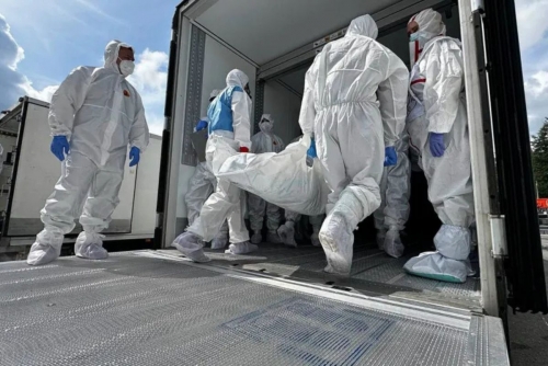 Ukraine Receives 501 Fallen Soldiers' Bodies From Russia Ukraine Receives 501 Fallen Soldiers' Bodies From Russia
