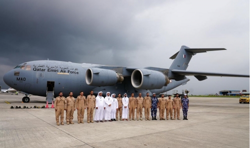 Qatar Sends Humanitarian Aid to Flood-Hit Nepal Qatar Sends Humanitarian Aid to Flood-Hit Nepal