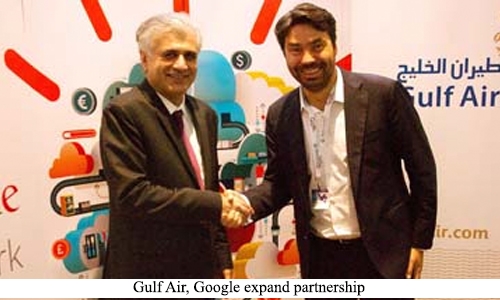 Gulf Air, Google expand partnership