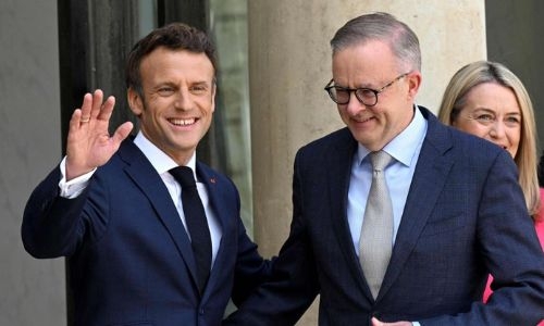 Australia PM Anthony Albanese hails 'new start' in ties with France