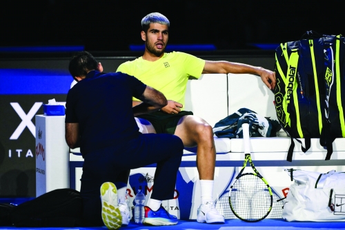 World No.1 Carlos Alcaraz out of Davis Cup finale with injury 