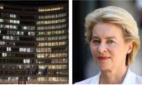 New EU president von der Leyen to sleep in her office