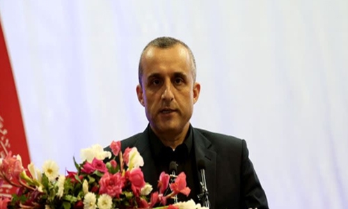 Afghan vice president says he is 'caretaker' president