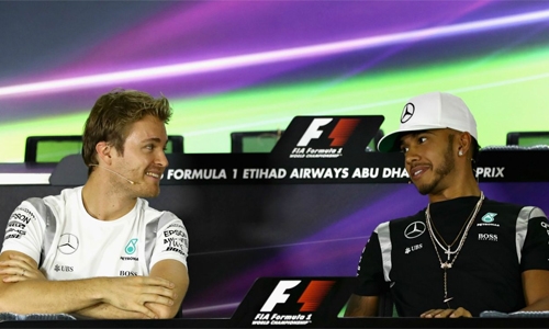 Rosberg, Hamilton primed for desert duel Rosberg, Hamilton primed for desert duel