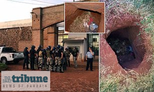 Nearly 80 ‘highly dangerous’ inmates escape Paraguay prison
