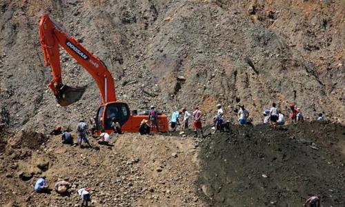 Landslide in northern Myanmar kills 90