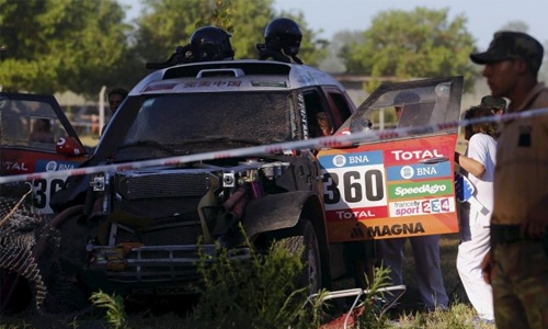 Boy, 10, among seriously injured in Dakar Rally crash