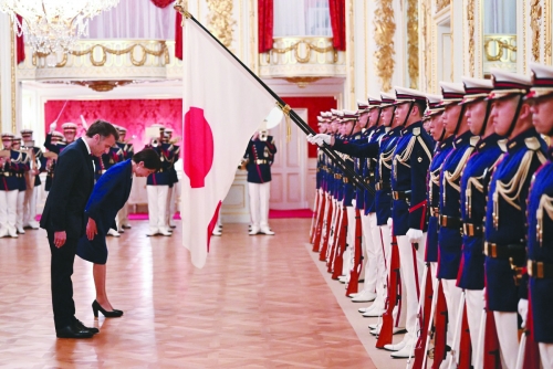 Macron lauds Europe's 'predictability' in seeming contrast to Trump