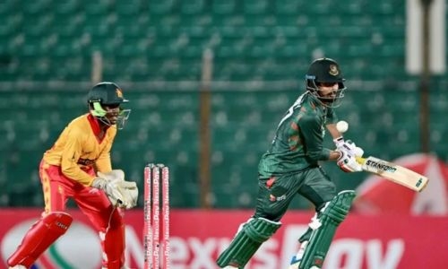 Bangladesh cruise to sixwicket win over Zimbabwe
