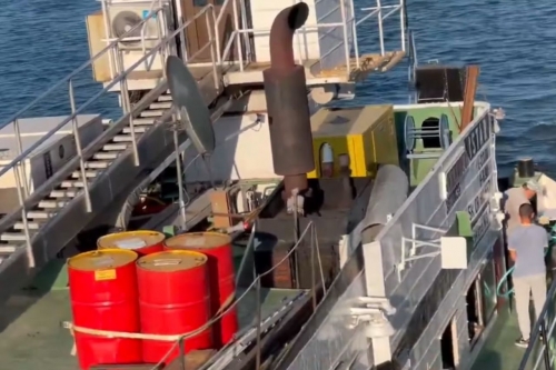 Cruise ship runs aground on the Danube due to low water levels