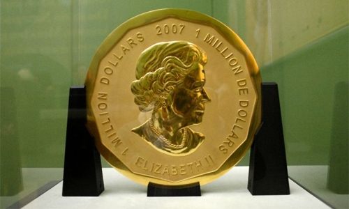 Two suspects held over Germany's 100kg gold coin heist Two suspects held over Germany's 100kg gold coin heist