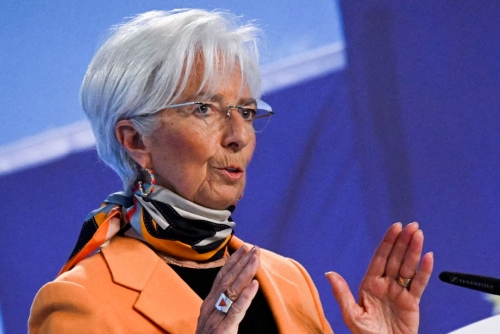 ECB’s Lagarde pitches euro alternative to dollar in ‘fracturing’ world