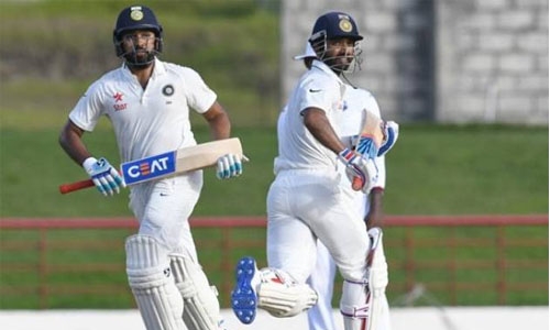 India 291/9 against New Zealand in 500th Test
