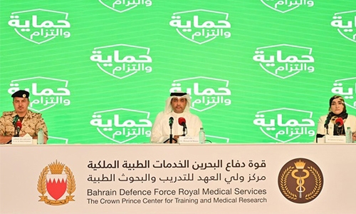 Bahrain health officials strongly recommend COVID-19 booster shots for fully vaccinated Bahrain health officials strongly recommend COVID-19 booster shots for fully vaccinated