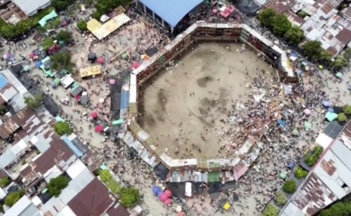 At least four killed when stands collapse during Colombian bullfight