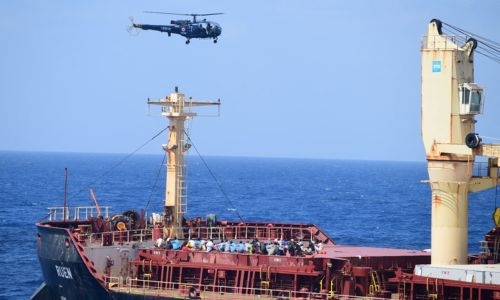 India recaptures ship MV Ruen from Somali pirates, rescues crew