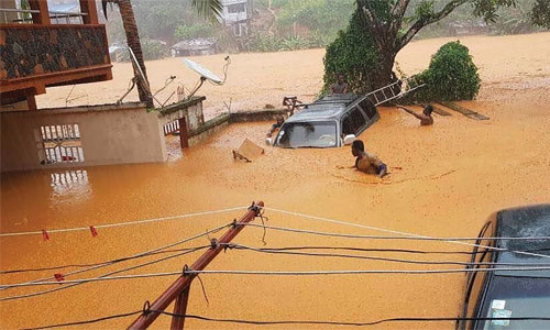 312 killed in Sierra Leone  mudslide, floods
