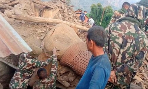 Six dead after powerful earthquake hits Nepal, rattles New Delhi Six dead after powerful earthquake hits Nepal, rattles New Delhi