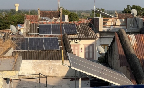 India's first fully solar village lights up the lives of poor residents India's first fully solar village lights up the lives of poor residents