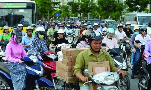 Vietnam's capital to ban motorbikes by 2030