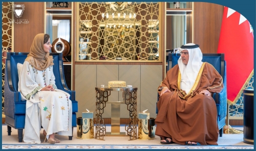 HRH the Crown Prince and Prime Minister Meets International Dates Council Executive Director HRH the Crown Prince and Prime Minister Meets International Dates Council Executive Director