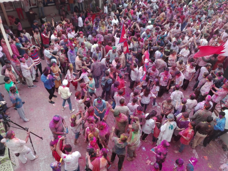 Colours spread joy, smiles Colours spread joy, smiles