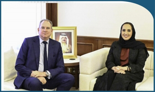 Bahrain’s Minister of Housing and Urban Planning Meets Italian Ambassador
