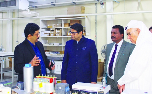 Indian Ambassador to Bahrain visits UPS at Bahrain International Investment Park
