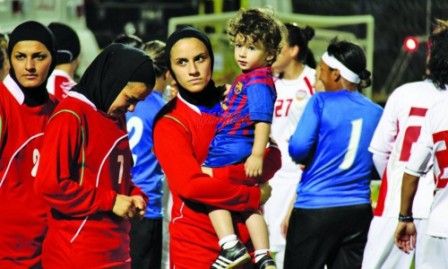 Husband bars Iran footballer from Asian championship