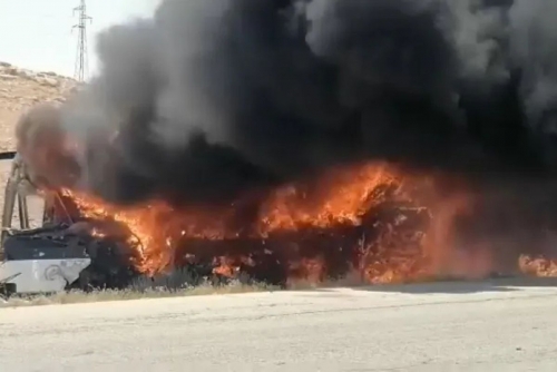 At Least 19 Killed as Two Buses Collide on Syrian Highway At Least 19 Killed as Two Buses Collide on Syrian Highway