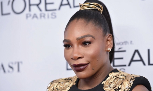 Serena attends first public event Serena attends first public event