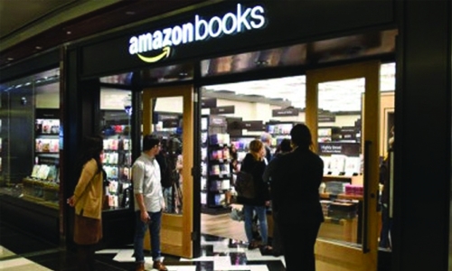 Amazon opens first brick and mortar New York bookshop