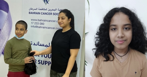 ISB student donates 12-inch-long hair to Bahrain Cancer Society 