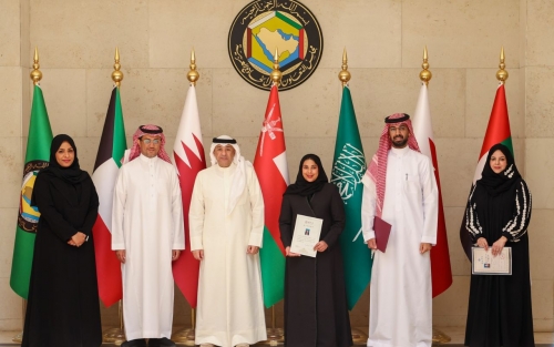 GCC Secretary General congratulates staff on master’s degrees GCC Secretary General congratulates staff on master’s degrees