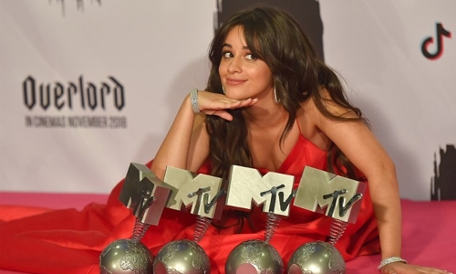 Cabello sweeps MTV Europe awards Cabello sweeps MTV Europe awards
