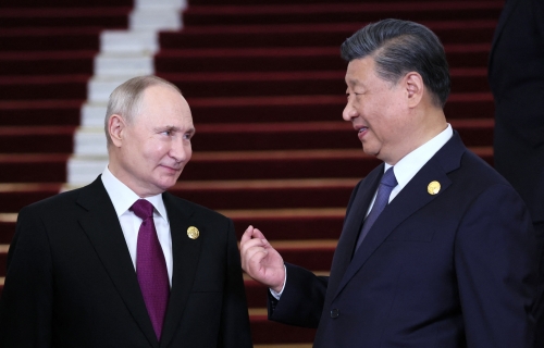 Xi welcomes ‘dear friend’ Putin to Beijing
