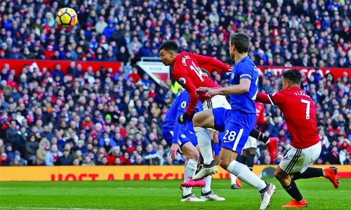 Lingard steers United to victory Lingard steers United to victory